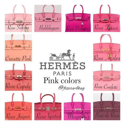 hermes kelly colors|Hermes handbags color chart.